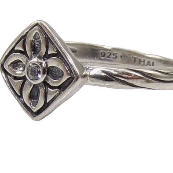 Silpada .925 Sterling Silver Belle Fleur Ring size 7 - Picture 1 of 6
